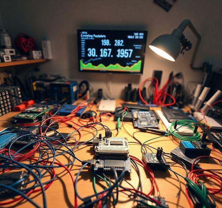 Energy Management in Smart Homes with Arduino and ESP32