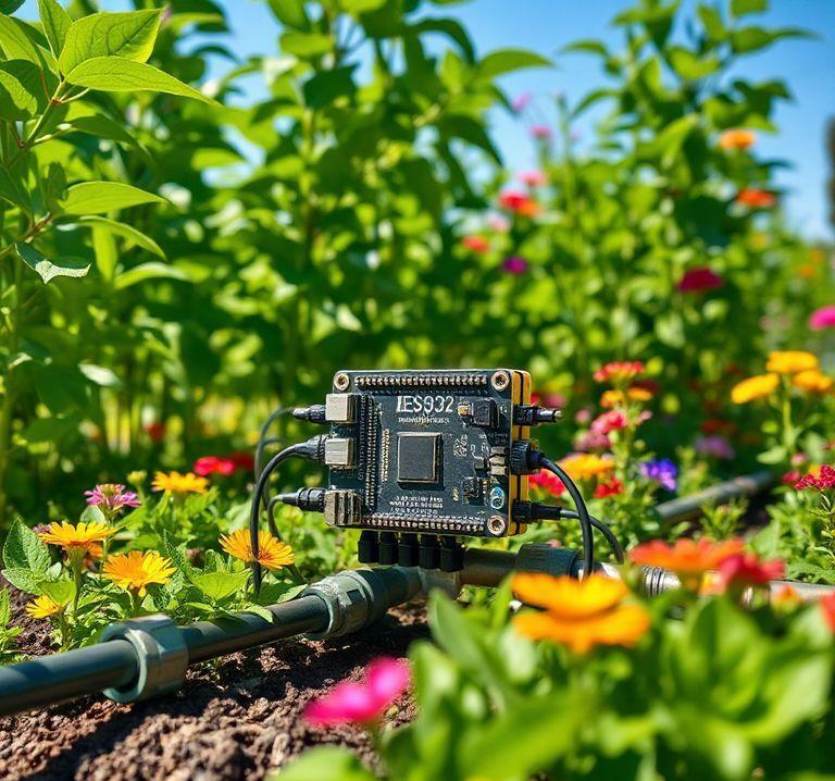 Erstellen eines automatisierten Bewässerungssystems für den Garten mit ESP32 und MQTT